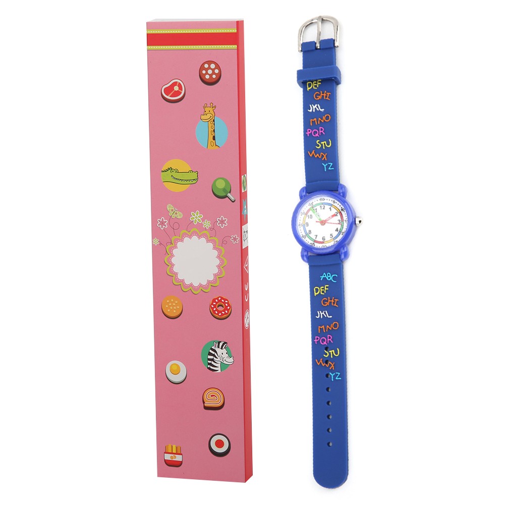 Kids Cartoon Watch Waterproof Time Recognition Tool For Children Excellent