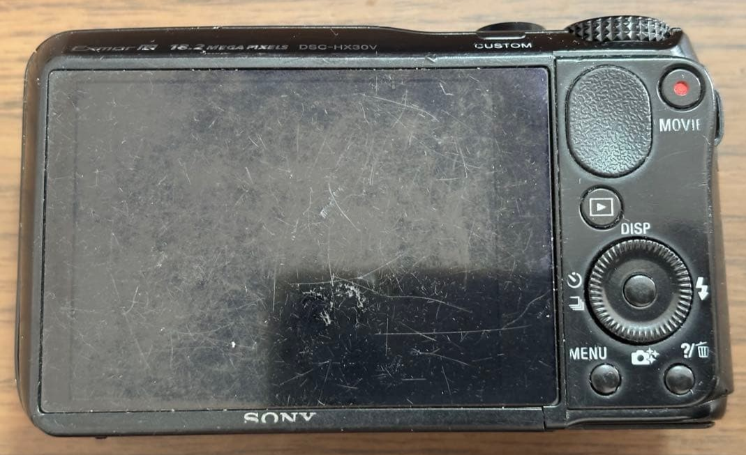 Sony Cyber-shot DSC-HX30V Black 18MP 20x Zoom Digital Camera