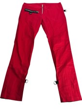 Vintage EC star red punk rock emo goth bondage Trouser pants Women?s Size M
