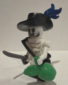 LEGO Pirates of the Caribbean poc003 Skeleton Barbossa Minifigure 4181