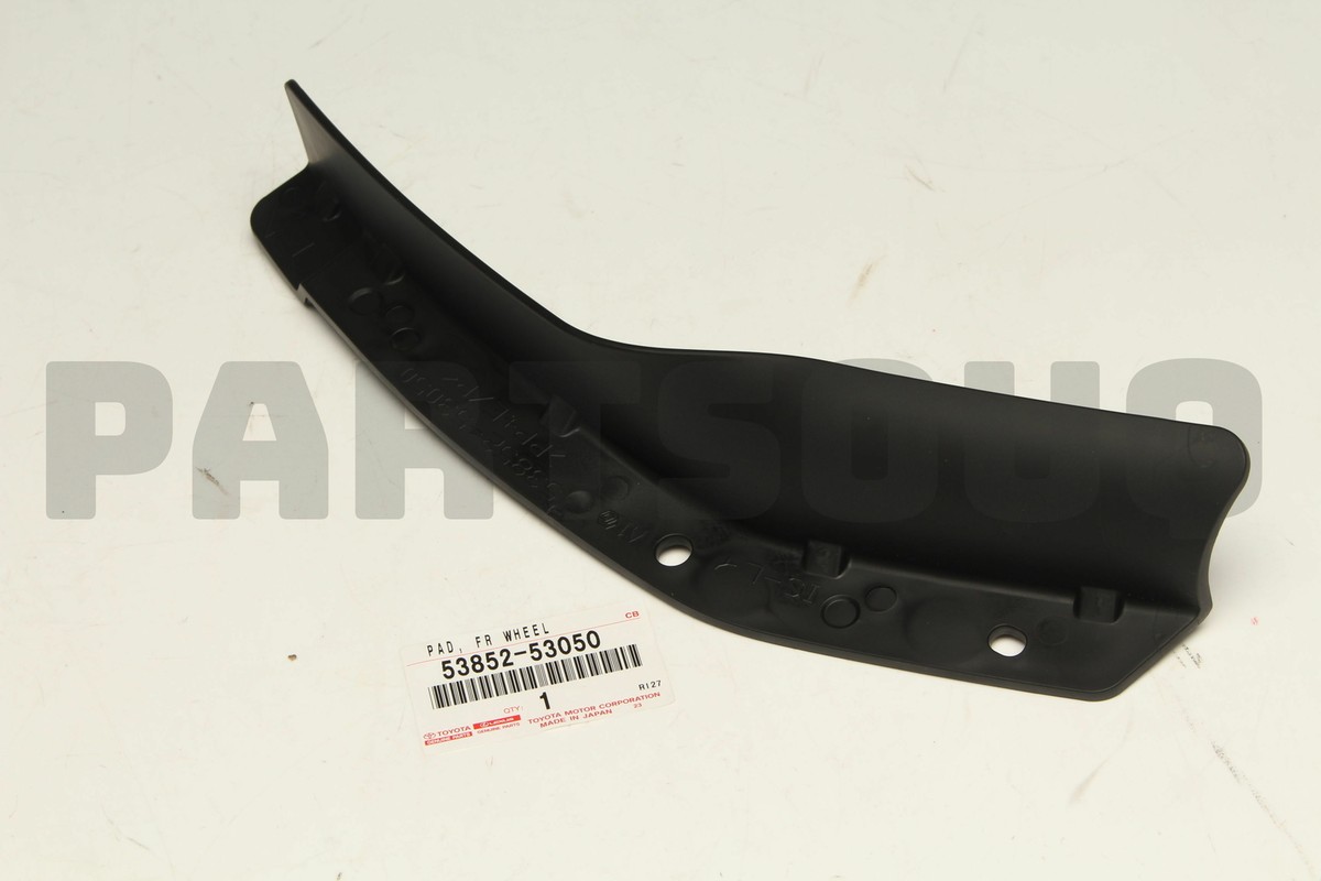5385253050 Genuine Toyota PAD, FRONT WHEEL OPENING EXTENSION, LH 
