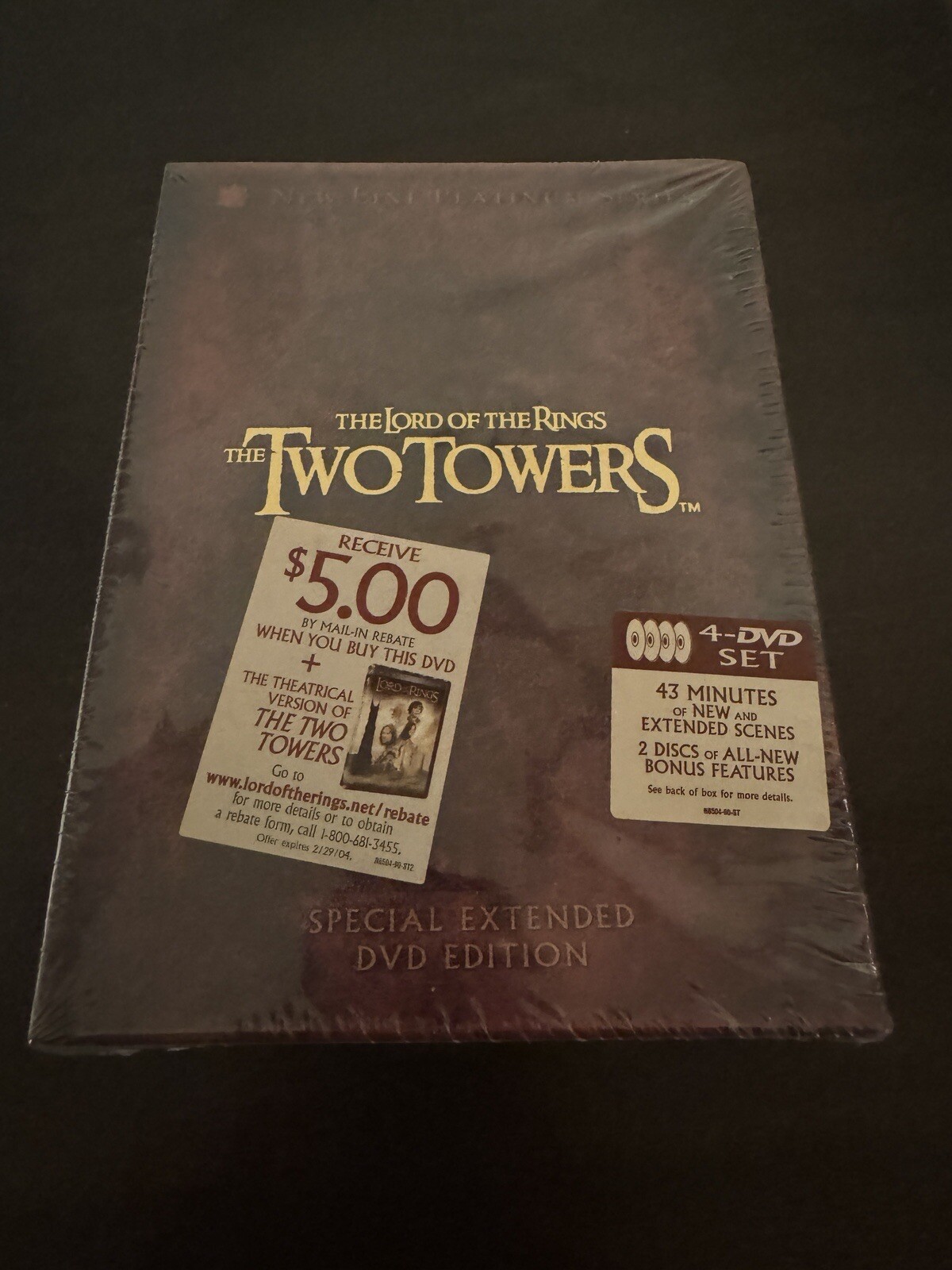 The Lord of the Rings: The Two Towers - Special Extended DVD Edition 4 ...