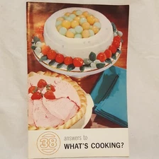 Vintage Cookbook 38 Answers to What's Cooking 1961 Carnation Company Recipes 