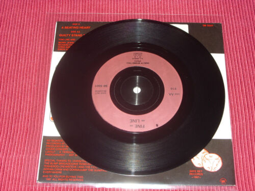 Fine Line: A Beating Heart UK NM Promo 7" C86 Twee - Picture 4 of 4