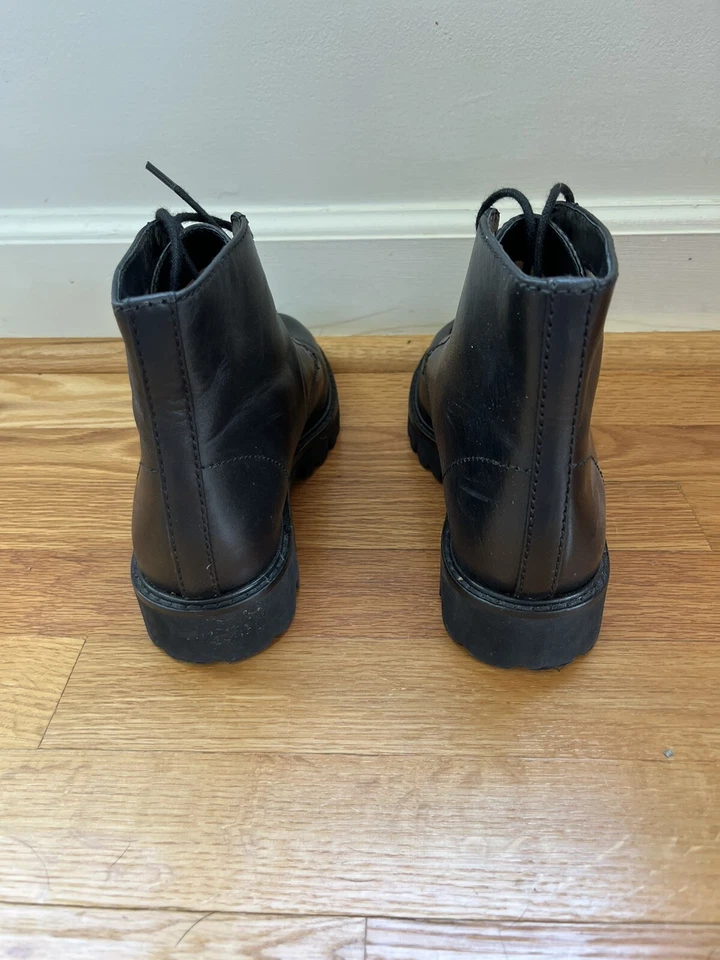 Botas con cordones JCrew talla 7 negras Foto 4 de 4