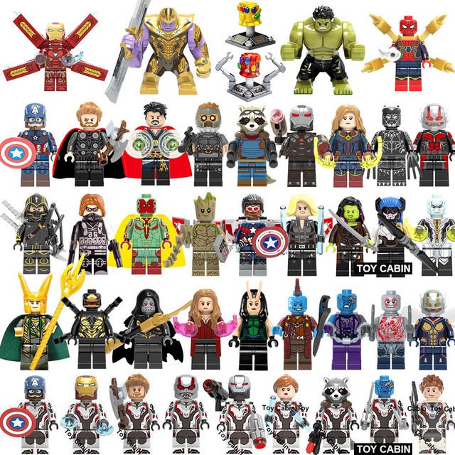 super heroes lego figures 42 set
