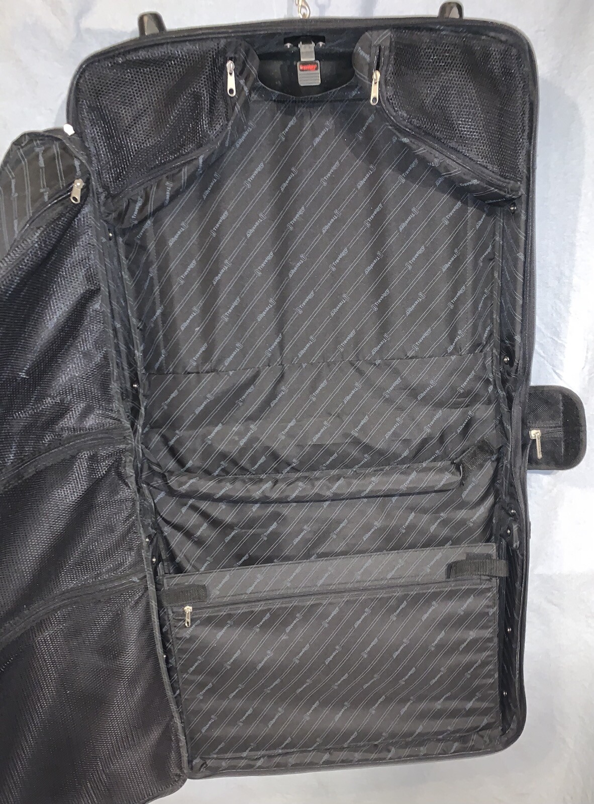 Travelpro Walkabout Rolling Garment Bag Softside Luggage -Black- 23" X 21" X 7"
