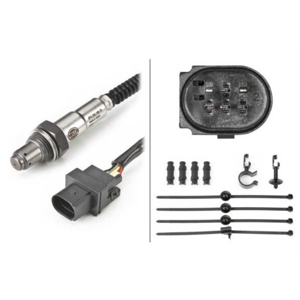 Hella Lambdasonde Regelsonde Passend FüR VW Passat Alltrack 2.0 TDI 1.4 TSI-image