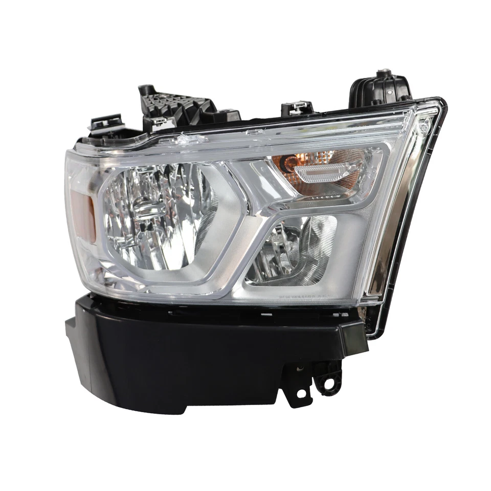 Right RH Halogen Headlight Headlamp For 2019 2020 2021 2022 2023 Dodge Ram 1500 Foto 3 de 4