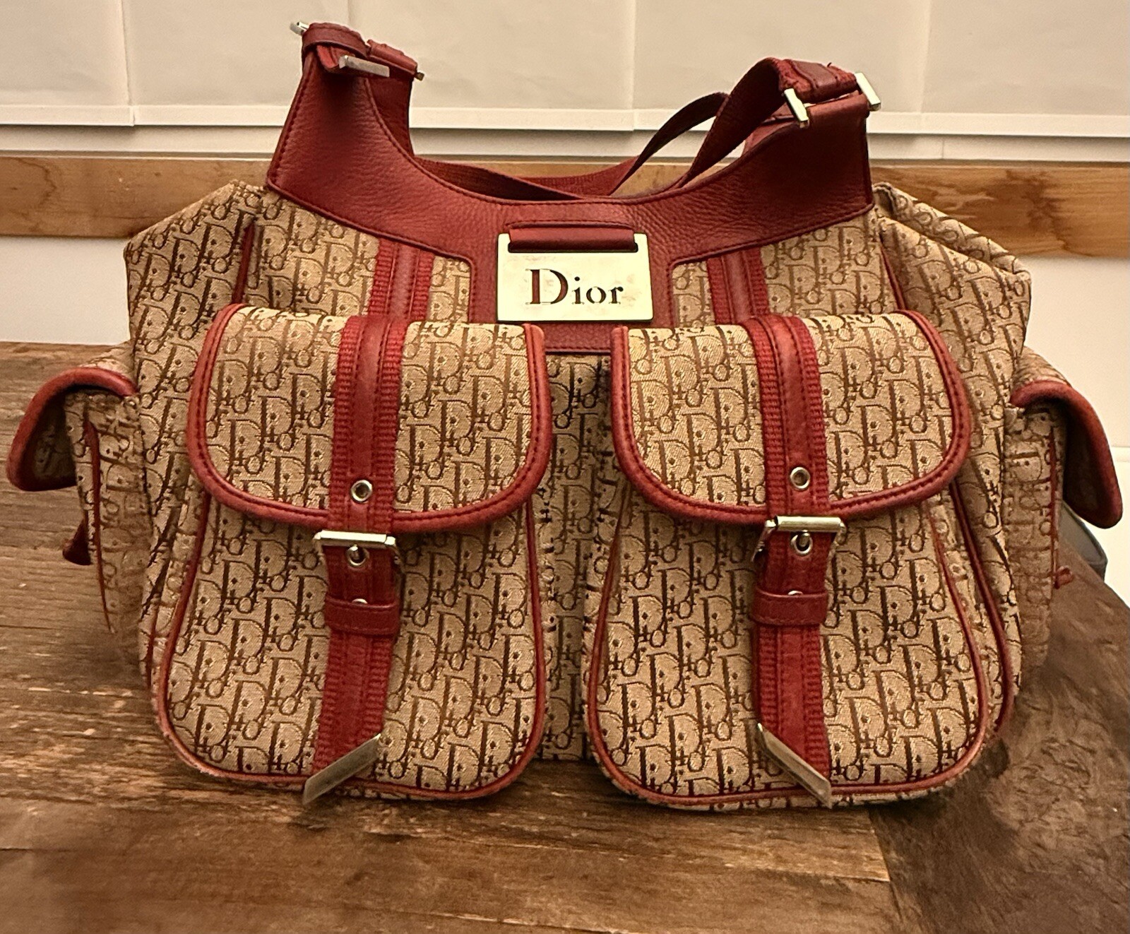 Christian Dior Monogram Canvas Multipocket Should… - image 15