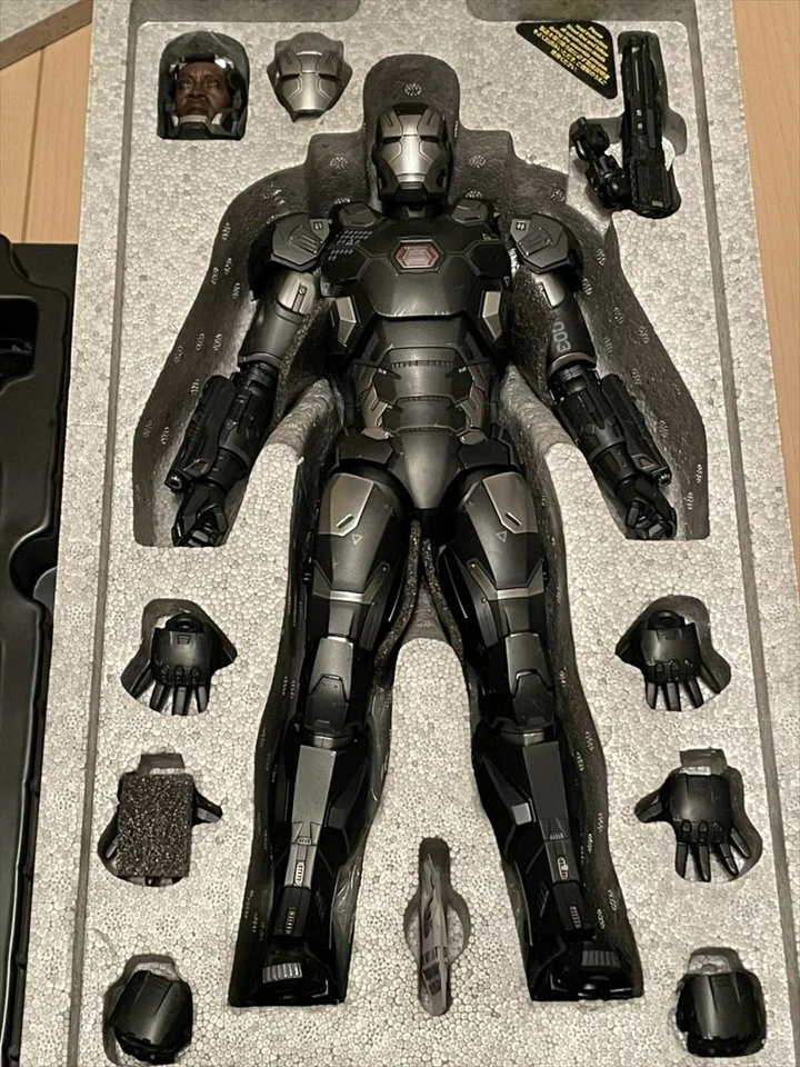 Hot Toys MMS344 D15 Diecast Capitán América Guerra Civil Máquina Mark 3 Foto 3 de 4