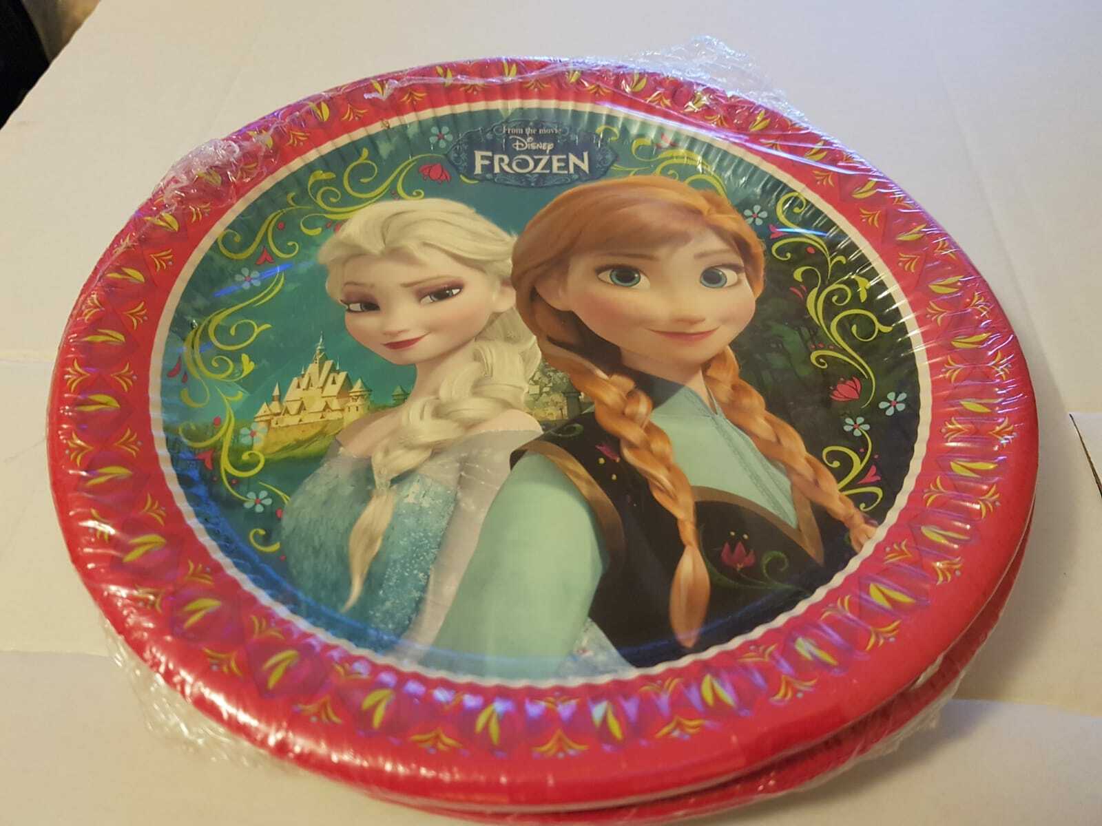 GENUINE Disney Frozen Paper Party Plates 8 PLATES PER PACK