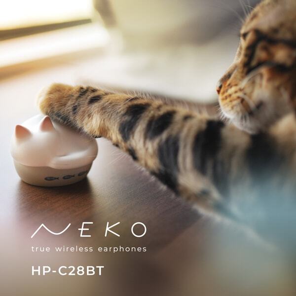 NEKO true wireless earphones ミックス CAT shaped earbuds NEKO True Wireless earbuds Headphone
