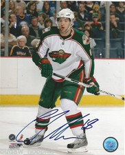 Minnesota Wild Colton Gillies Autographed 8x10 Photo COA 
