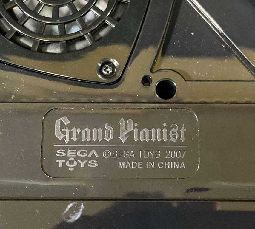 Genuine SEGA TOYS Black Grand Pianist 1/6 scale miniature grand