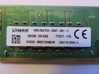 Kingston ValueRA 32GB 5600T/s DDR5 Non-ECC CL46 SODI 2Rx8
