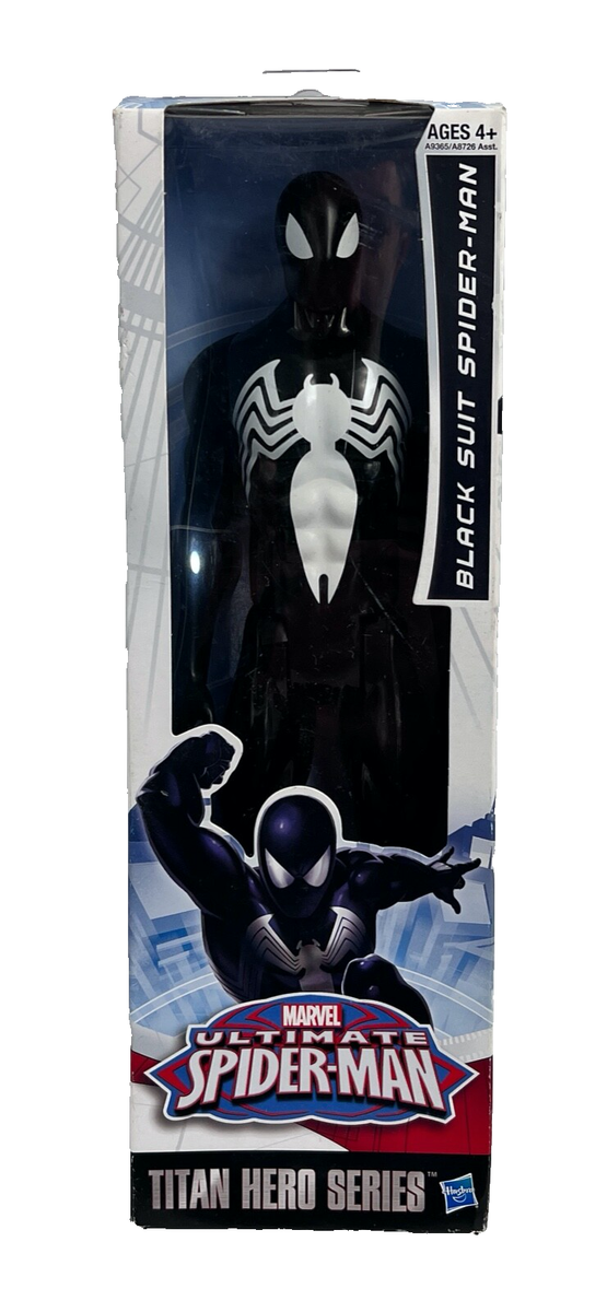 Marvel Ultimate Black Suit Spider-Man Titan Hero Series 12