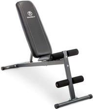 Marcy Adjustable Bench for Upright, Incline, Decline, and Flat Exercising