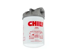 Chief Spin-on Hydraulic Filter: 10 Micron, 200 PSI, 70 GPM, w/Indicator Ports
