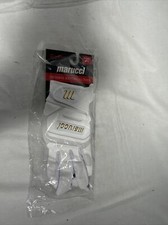 Marucci 2021 Pittards Reserve Adult Baseball Batting Gloves Pair WHITE LG