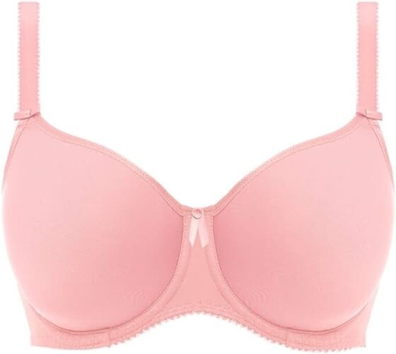 Rosa Faia Joy 5261 Women's Underwired Spacer Bra - Rose Print, Padded Cups (34F)