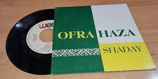 OFRA HAZA Shaday 7" SPAIN PROMO SINGLE VINYL UNIQUE COVER ULTRA RARE 1988 OOP