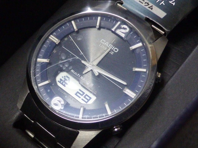 Reloj Casio Lineage LCW-M170TD-2AJF Titanio Radio Solar Hombre Nuevo en Caja