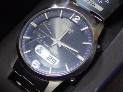 Casio Lineage LCW-M170TD-2AJF Titanium Solar Radio Men Watch New