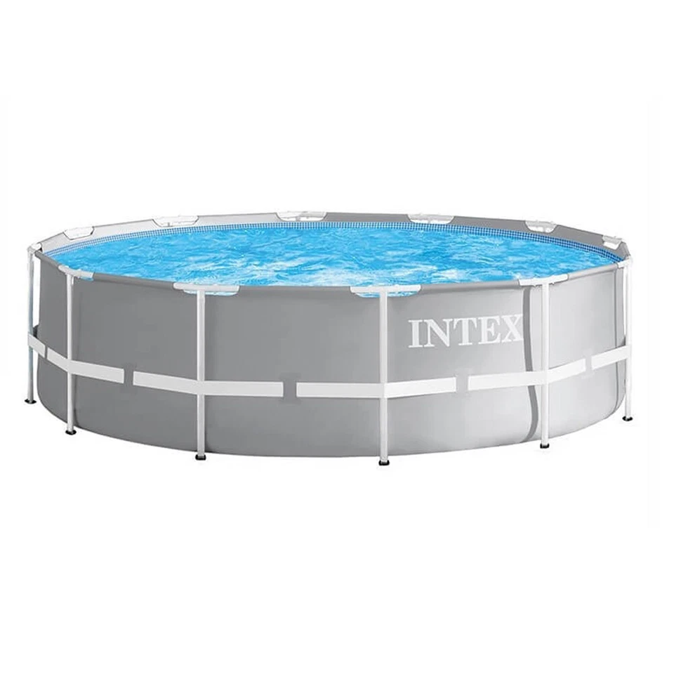 INTEX Komplettset Prism Frame Pool Ø 366x99cm + Filterpumpe Swimmingpool - Bild 3 von 4