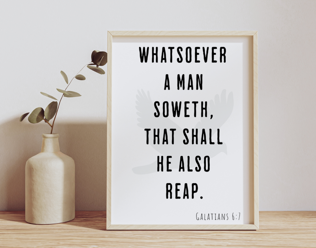 Sow As You Reap Quotes
