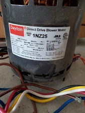 DAYTON DIRECT DRIVE BLOWER MOTOR 1NZ25 NIB