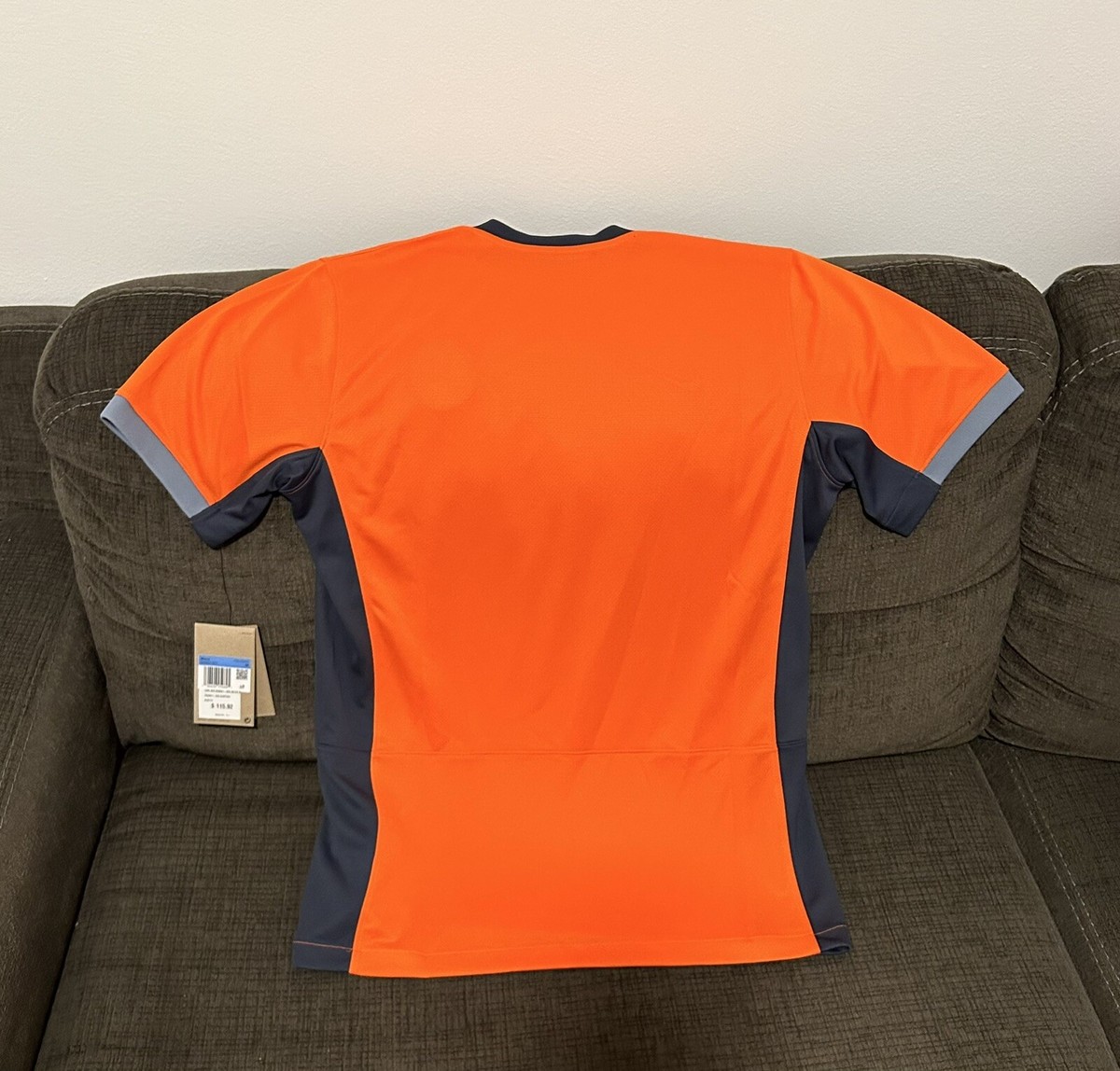 Nike Authentic Inter Milan 2023 / 2024 Orange Soccer Serie A