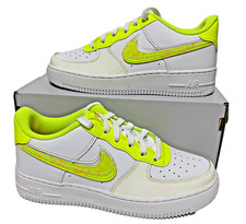 Nike Air Force 1 Low LV8 GS White Volt Pink DV1680 100