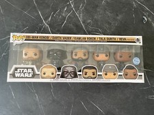 FUNKO Pop Star Wars 5 Pack Obi-Wan Kenobi/Darth Vader/Kawlan/Tala Durth/Reva NEW