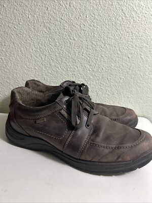 Mephisto Air-jet  Brown Gore Tex Leather Shoes Mens Size 10.5