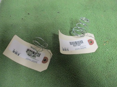 New NOS John Deere (2) Spring # B27397  Unable to find applications