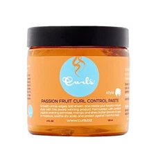 Curls Passion Fruit Curl Control Paste 4.oz Each~ Organic Ingredients~Pomade