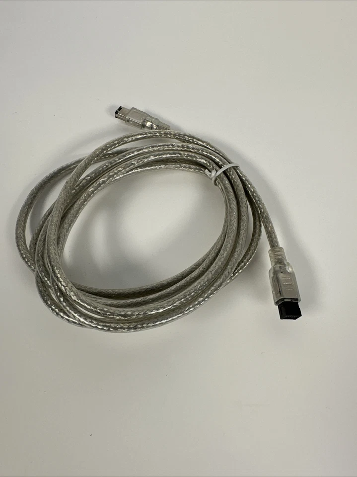 9 PIN to 6 PIN IEEE1394B 6' 800 TO 400 CORD 9P-6P 9-6 FIREWIRE CABLE 1394A-B 6FT - Image 4 of 4