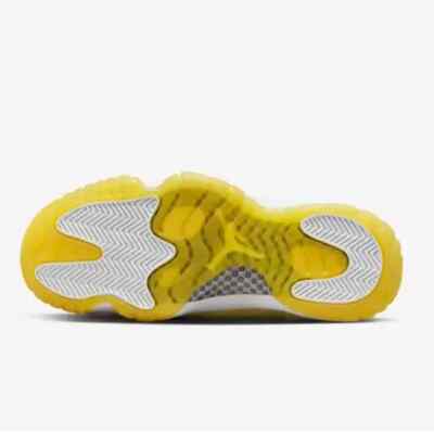 Nike Air Jordan 11 Retro Low Yellow Snake Skin AH7860-107 Women