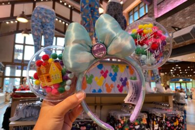 US Disney Parks UP Grape Soda Cap Balloons Pixar Minnie Ears Headband 2022