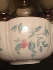 Vintage Lenox Bowl Morningside Cottage Collection Bee Made in USA