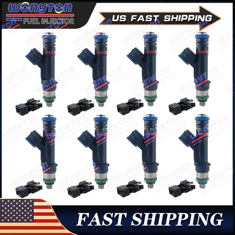 Set 8 Upgrade Bosch EV14 Fuel Injectors For 94-96 Chevy Corvette  Caprice 5.7