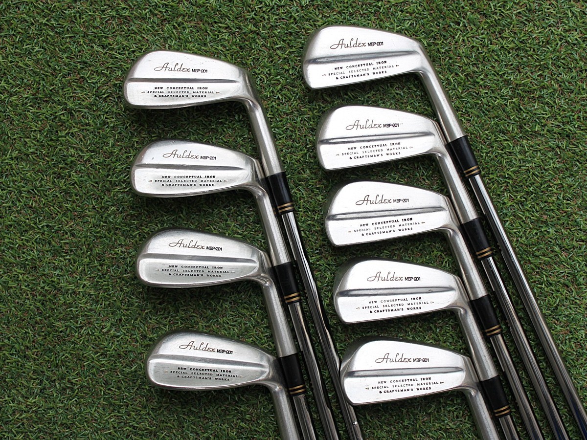 Auldex MBP-201 Muscleback Iron Set 3-AW 9 Clubs Made by