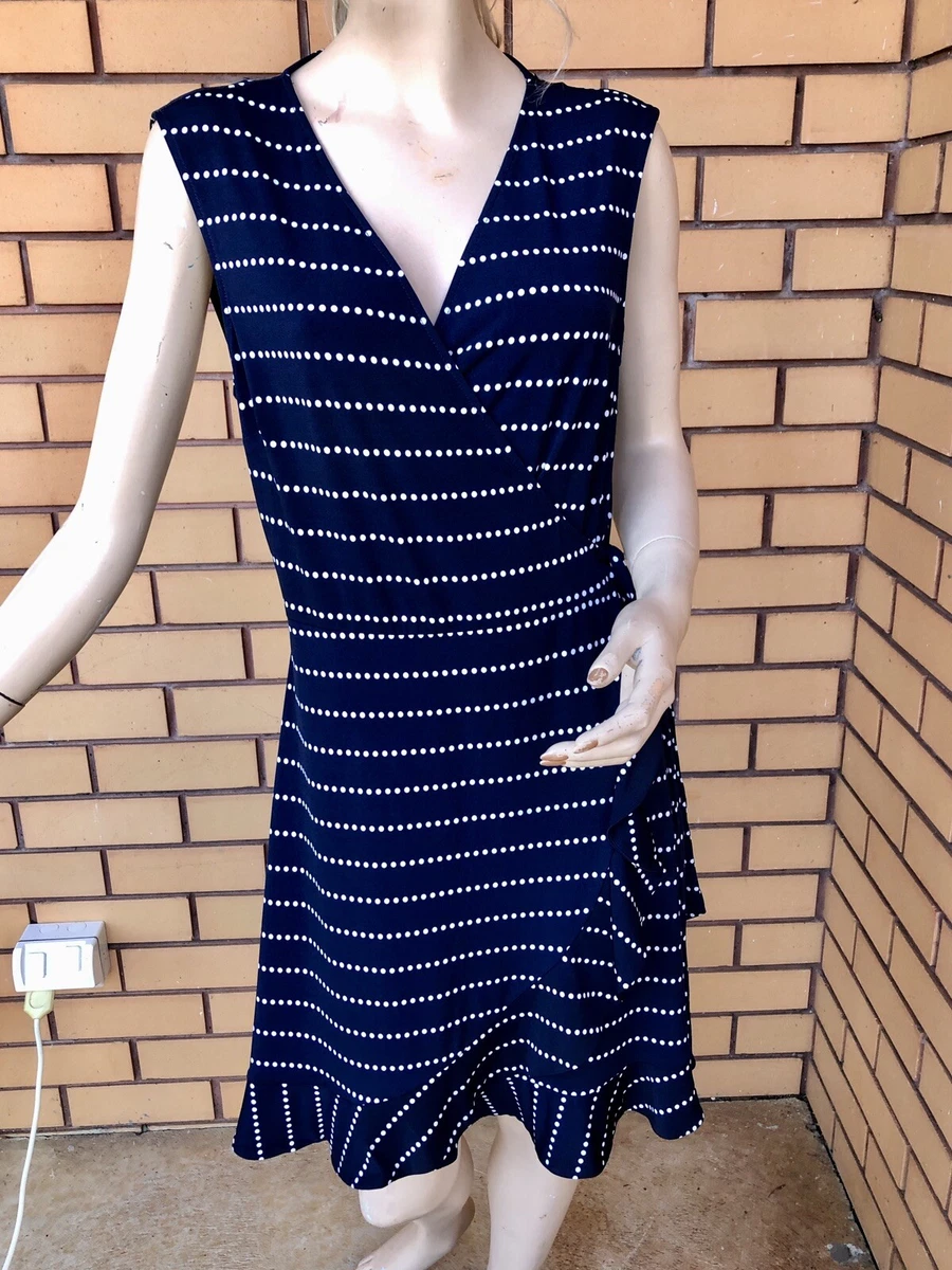 Portmans top wrap dress