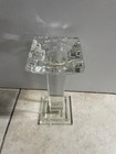 Ricci Crystal Pillar Candleholder. New in Box. — photo 3