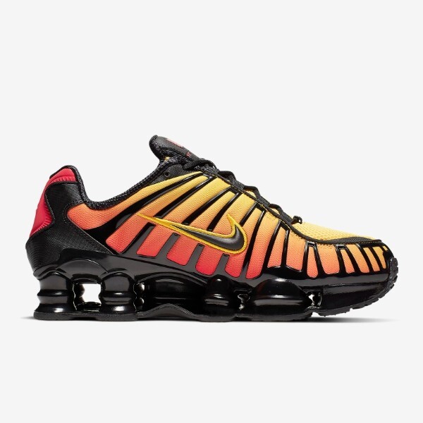 シューズ(女性用) Nike WMNS Shox TL Nova Black Orange Women's Nike Shox TL 'Black and Max Orange' (AR3566-002
