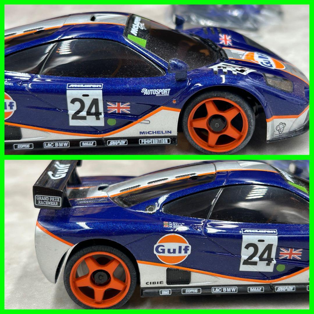 Ｚ１　京商　ミニッツレーサー マクラーレンF1 GTR ガルフ レーシング 京商 ミニッツレーサーから『マクラーレンF1 GTR ガルフ