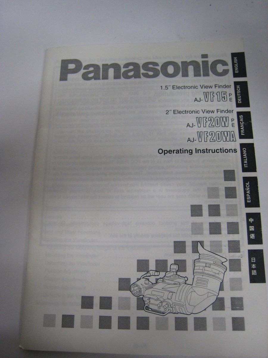 Caméra Vidéo Panasonic DVCPRO AJ-D410AP – Avec Objectif Et Viseur – Occasion