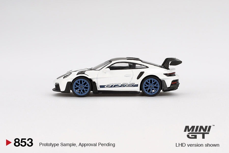 Pre-order) Mini GT #853 Porsche 911 (992) GT3 RS Weissach Package