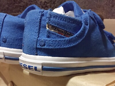 Sneakers Diesel Bleues Neuves - Taille EU 31, Style Décontracté, Baskets Garçon